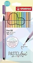 Stabilo Pen 68 Pastellove 12'li Keçeli Kalem Seti