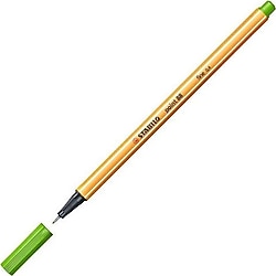 Stabilo Point 88 0.4 mm 88/43 Yaprak Yeşili Keçeli Kalem