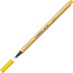 Stabilo Point 88 0.4 mm 88/44 Sarı Keçeli Kalem