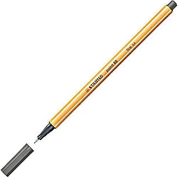 Stabilo Point 88 0.4 mm 88/96 Koyu Gri Keçeli Kalem