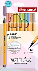 Stabilo Point 88 Pastellove 12'li Keçeli Kalem Seti