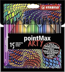 Stabilo Pointmax Arty 15'li Keçeli Kalem Seti