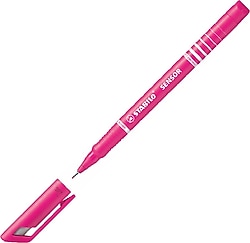 Stabilo Sensor Fiber Uç Kalem Pembe