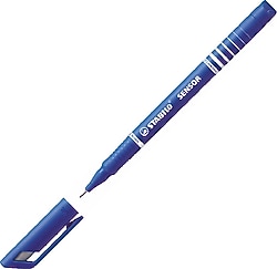Stabilo Sensor Fiber Uç Kalem Mavi