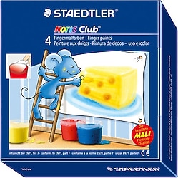 Staedtler 100 ml 4 Renk Parmak Boyası