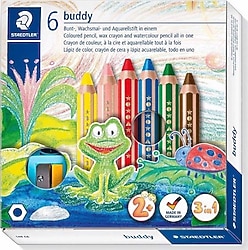Staedtler Buddy 3 In 1 jumbo 18 Renk Boya Kalemi