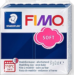 Staedtler Fimo Soft 35 Windsor Blue 57 gr Polimer Kil