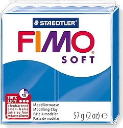 Staedtler Fimo Soft 37 Pacific Blue 57 gr Polimer Kil
