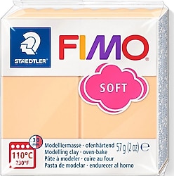 Staedtler Fimo Soft 405 Peach 57 gr Polimer Kil