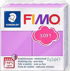 Staedtler Fimo Soft 62 Lavender 57 gr Polimer Kil