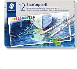Staedtler Karat Aquarell 12'li Sulu Boya Kalemi