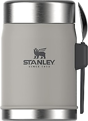 Stanley Klasik Kaşıklı Koyu Beyaz 0.40 lt Çelik Yemek Termosu