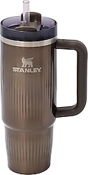 Stanley Quencher Fluted Kahverengi 0.59 lt Pipetli Termos Bardak
