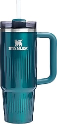 Stanley Quencher Fluted Mavi 0.89 lt Pipetli Termos Bardak