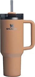 Stanley Quencher Kahverengi 1.18 lt Pipetli Termos Bardak