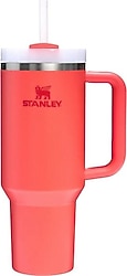Stanley Quencher Kırmızı 1.18 lt Pipetli Termos Bardak