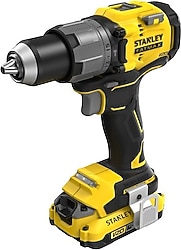 Stanley SFMCD726D2K-QW V20 18 V Çift Akülü Kömürsüz Darbeli Matkap