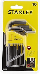 Stanley ST069253 10 Parça Alyan Anahtar Takımı
