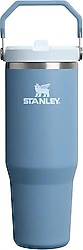 Stanley The Iceflow Flip Straw Açık Mavi 0.89 lt Pipetli Termos Bardak