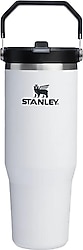 Stanley The Iceflow Flip Straw Beyaz-Siyah 0.89 lt Pipetli Termos Bardak