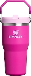 Stanley The Iceflow Flip Straw Fuşya 0.60 lt Pipetli Termos Bardak