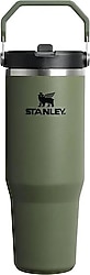 Stanley The Iceflow Flip Straw Haki 0.89 lt Pipetli Termos Bardak