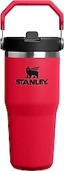 Stanley The Iceflow Flip Straw Kırmızı-Siyah 0.41 lt Pipetli Termos Bardak