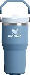 Stanley The Iceflow Flip Straw Mavi 0.60 lt Pipetli Termos Bardak