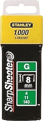 Stanley TRA705T Ağır Hizmet Tipi 8 mm 1000 Adet Döşeme Zımba Teli