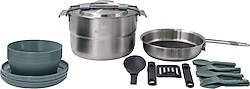Stanley Wildfare Core Full Serve 20 Parça 3.7 lt Kamp Pişirme Seti