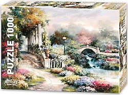 Star Bahçede İnziva 1000 Parça Puzzle 1100691