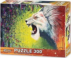 Star Beyaz Aslan 300 Parça Puzzle 1101087