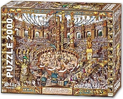 Star Erkekler ve Kadınlar Savaşı 2000 Parça Puzzle