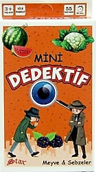 Star Mini Dedektif Meyve ve Sebzeler Oyun Kartları