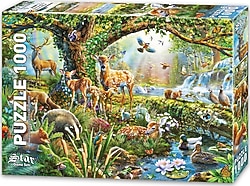 Star Ormanda Yaşam 1000 Parça Puzzle