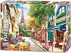 Star Paris'te Bir Küçük Sokak 1000 Parça Puzzle 1100554