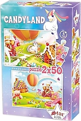 Star Şeker Diyarı 2x50 Parça Puzzle 1101582