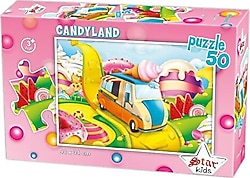 Star Şeker Diyarı 50 Parça Puzzle 1101704