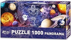 Star Uzayın Derinlikleri Panorama 1000 Parça Puzzle 1101254