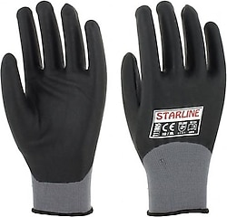 Starline E-111805 Köpük Nitril Eldiven 9 Numara