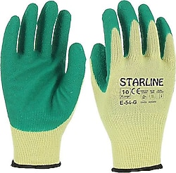 Starline E-54-G Lateks Camcı İş Eldiveni