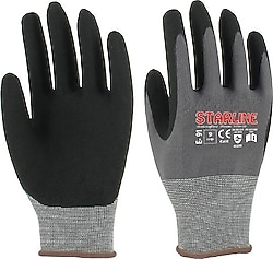 Starline E-91 Köpük Nitril 10 Numara İş Eldiveni