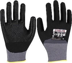 Starline STL-1205 8 Numara Köpük Nitril İş Eldiveni