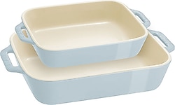 Staub 2'li Seramik Fırın Kabı