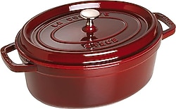 Staub La Cocotte Oval Bordo 29 cm Döküm Tencere