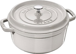 Staub La Cocotte Yuvarlak Trüf Beyazı 28 cm Döküm Tencere