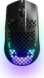 SteelSeries Aerox 3 2022 Onyx RGB Şarjlı Optik Kablosuz Oyuncu Mouse