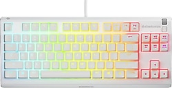 SteelSeries Apex 3 TKL Beyaz RGB Kablolu Oyuncu Klavyesi
