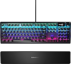 SteelSeries Apex 5 Hibrit RGB Blue Switch Kablolu Mekanik Oyuncu Klavyesi