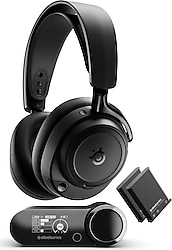 SteelSeries Arctis Nova Elite Siyah Kablosuz Kulak Üstü Oyuncu Kulaklığı
